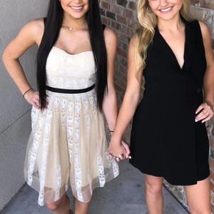 Mare Mare Cream White Lace Dress